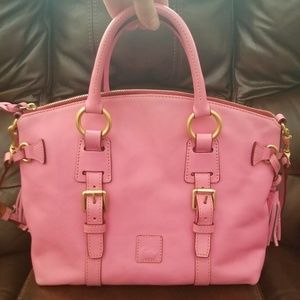 Dooney and Bourke Pink Bristol Satchel